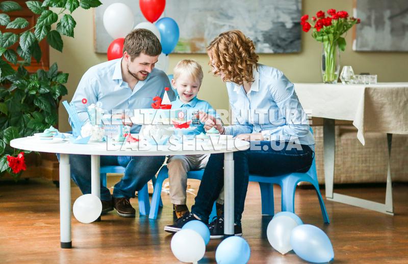  Круглий стіл дитячий для дня народження